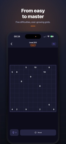 Shikaku: Logic Puzzle iPhone screenshot
