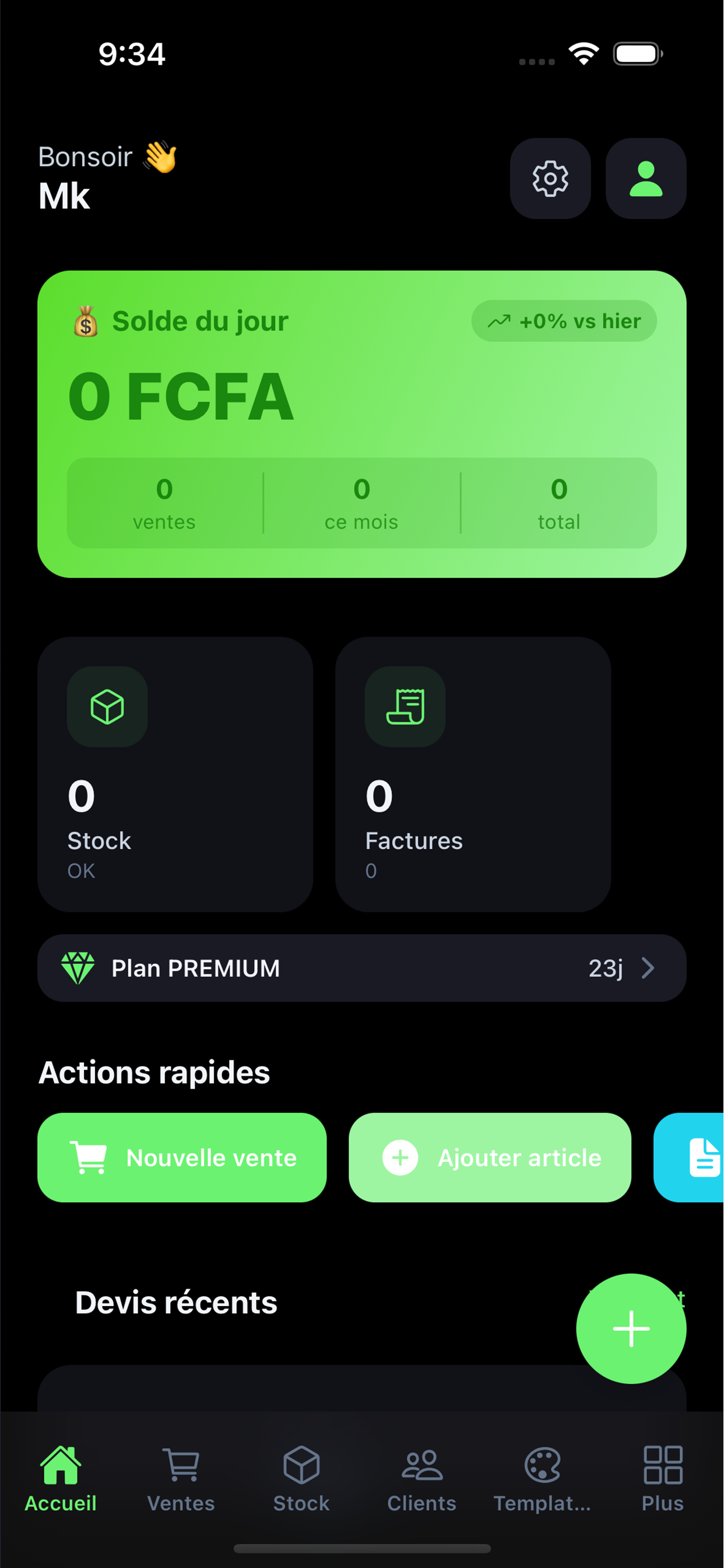 TinyGest : Gestion & Factures screenshot 3
