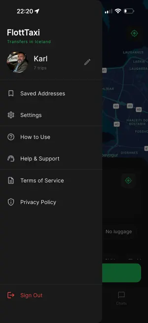Flott Taxi screenshot 3