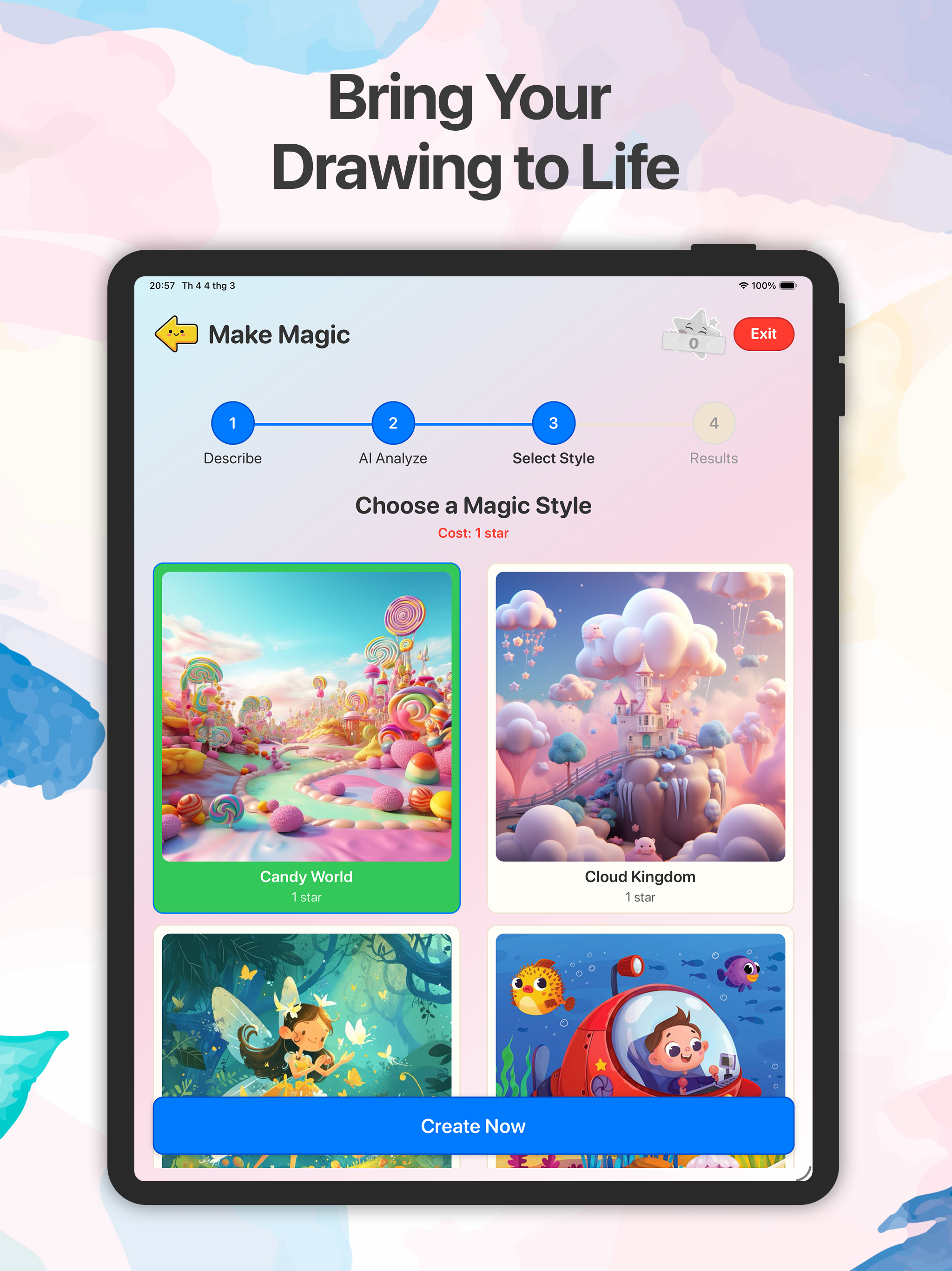 Draw Kit AI: Magic World