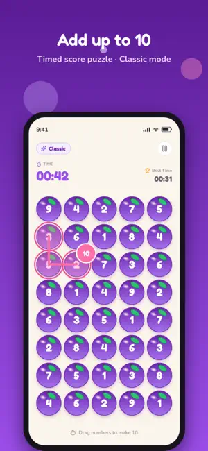 PlumGame - Number Match 10 screenshot 1