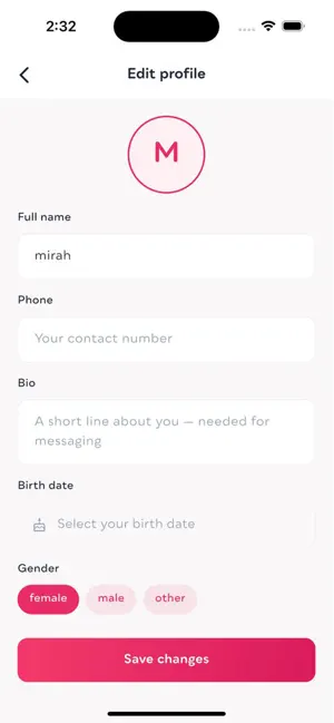 Mirah – Women’s Wellness screenshot 2