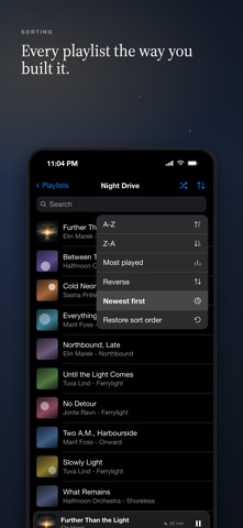 ListPlayer app screenshot 1