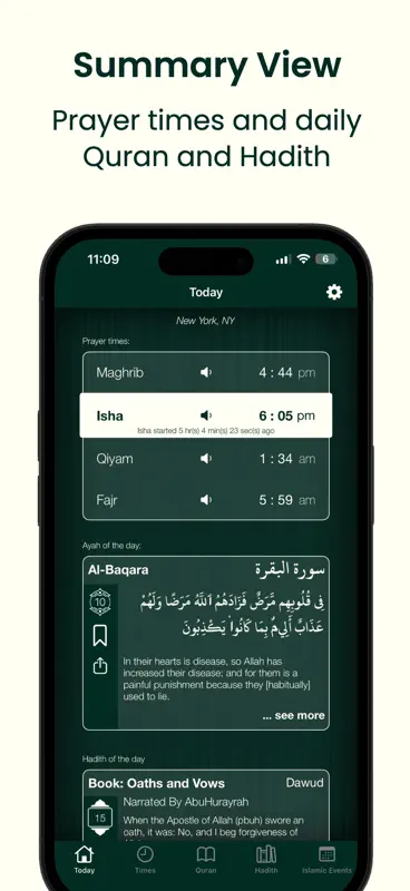 Prayer Times Qibla Compass Pro screenshot 2 of 10