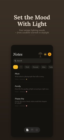 Papier Doré - Voice Notes iPhone screenshot