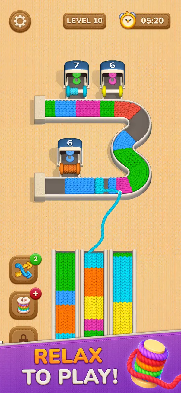 #2. Color Knit Jam (iOS) 由: CELLSOFT