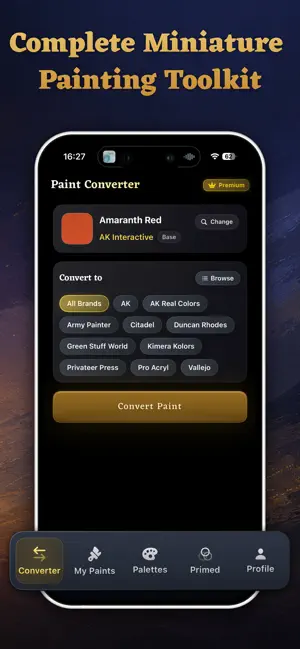 BrushForge: Miniature Paints screenshot 1
