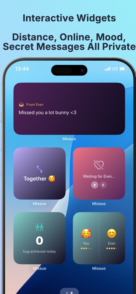 Missuo: Couples Widget & Love screenshot 8