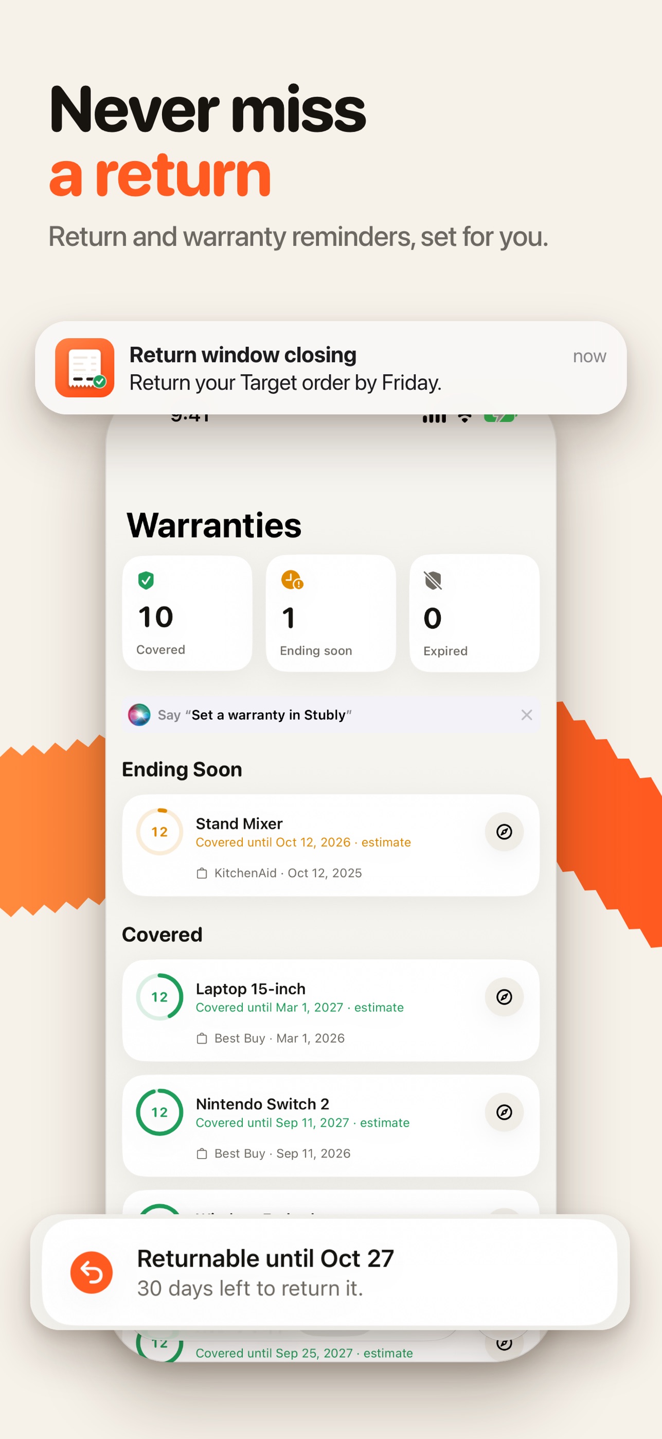 Screenshot 2 of Stubly Receipts