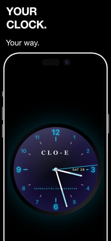 Clo-E – Minimal Clock Screenshot 4 of 10