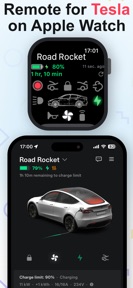 Teswear: Watch app for Tesla screenshot