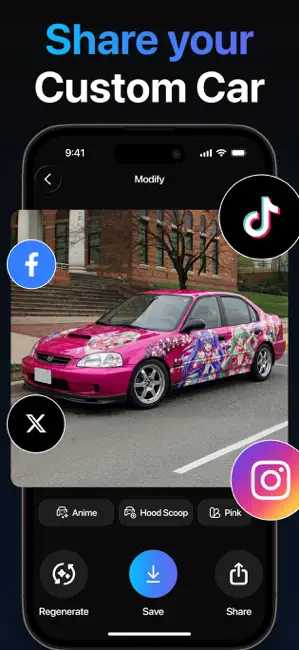 Modyfy: AI Car Designer iPhone screenshot 6