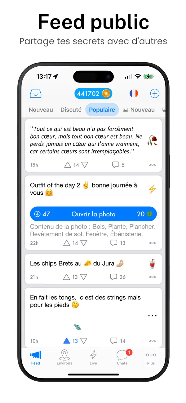Screenshot #2 pour Twiq - Chat social