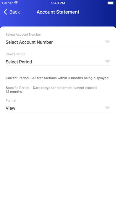 UTGB MOBILE BANKING Screenshot