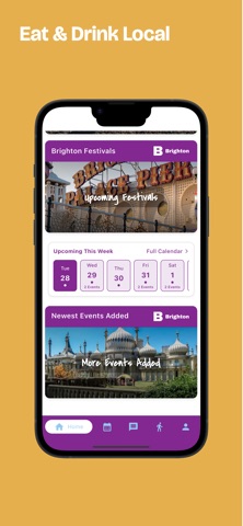 The Brighton App Explore Now! screenshot