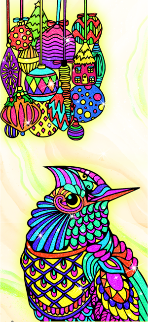 ‎Glitter Color By Number Pages Screenshot