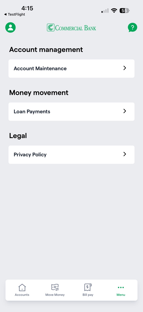 iPhone screenshot