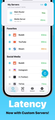 Pingers - Ping & Latency Check screenshot