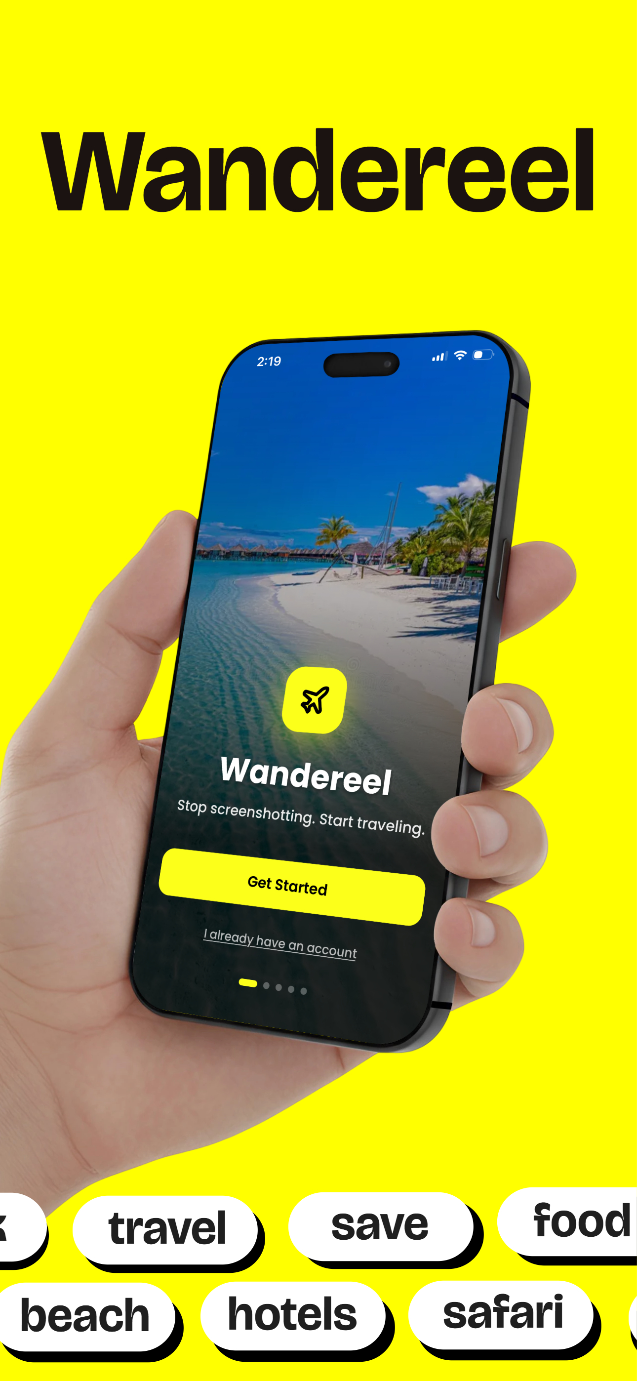 Wandereel: Save & Plan Trips screenshot 8