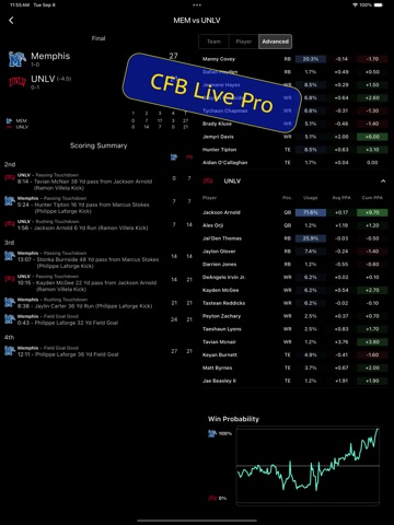 CFB Live iPad screenshot 5