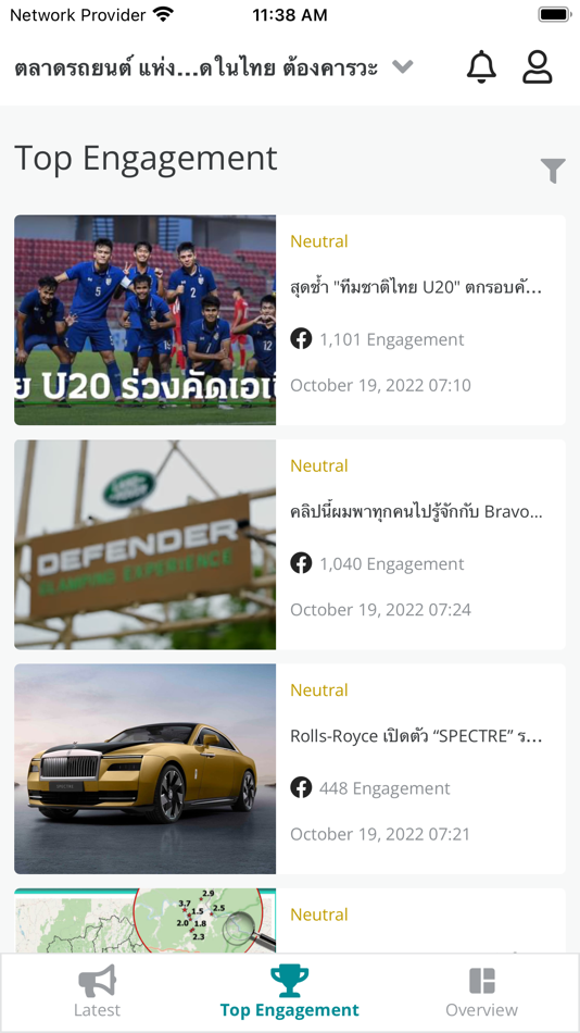 #2. Message Center (iOS) Ved: WISESIGHT
