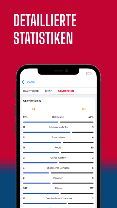 Bayern Live – Fussball App Screenshot