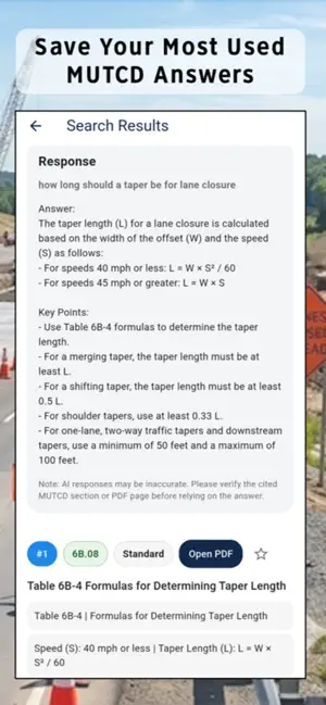 Pocket MUTCD screenshot 4