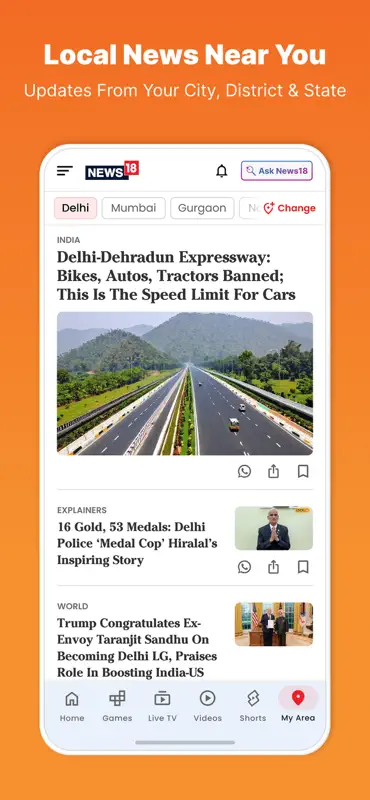 News18: Latest News & Updates screenshot 8 of 10
