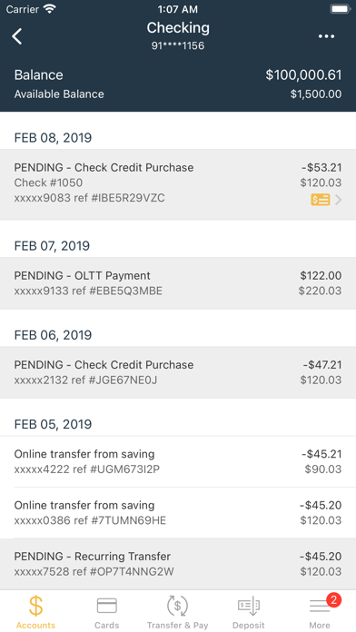 Bank of the Lowcountry Mobile Screenshot