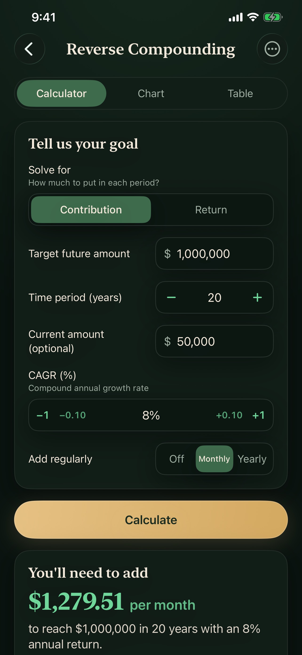 Screenshot 3 of Compoundly - Interest