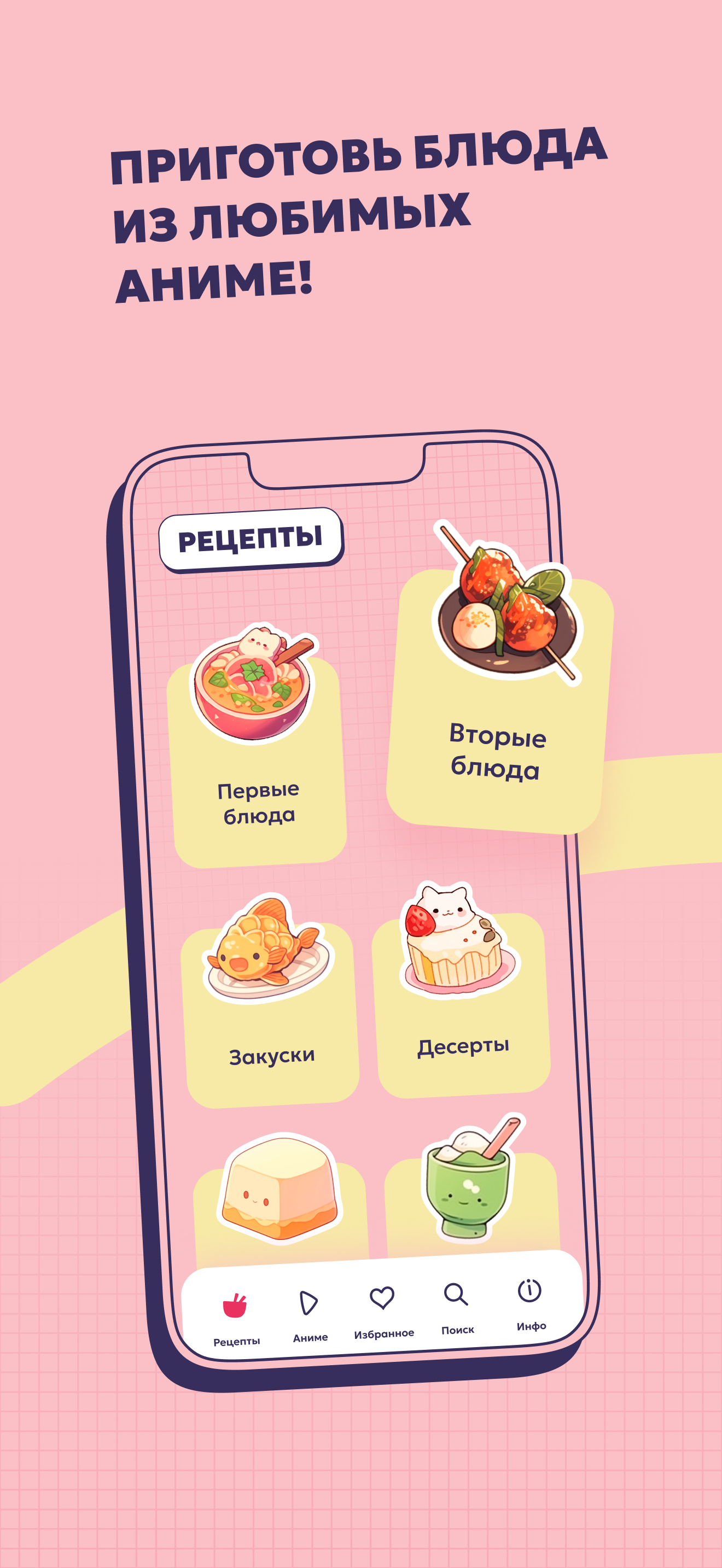 Рецепты из аниме