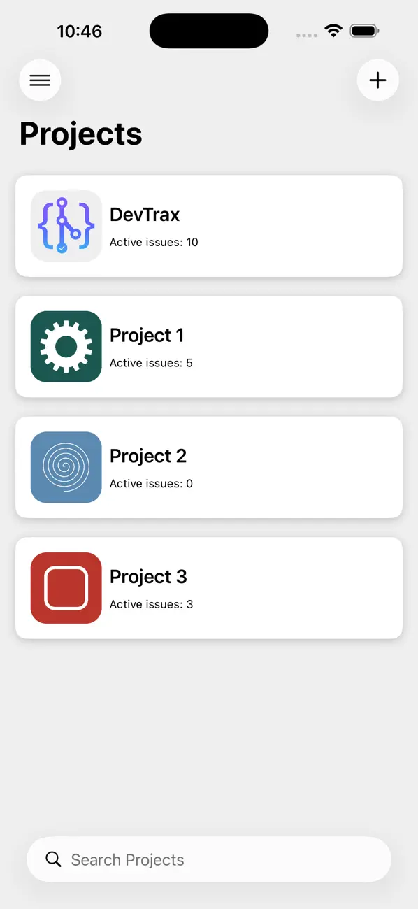 #1. DevTrax (iOS) De: Matthew Hiles