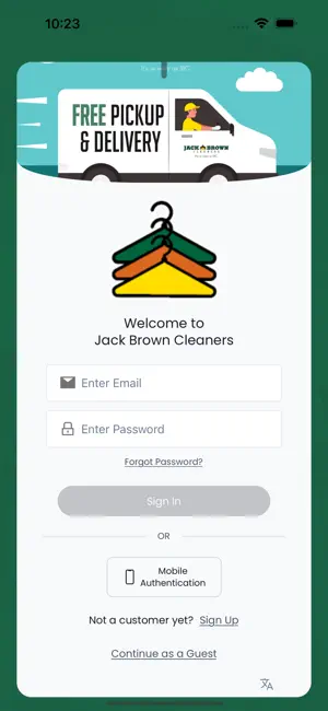Jack Brown Cleaners screenshot 1