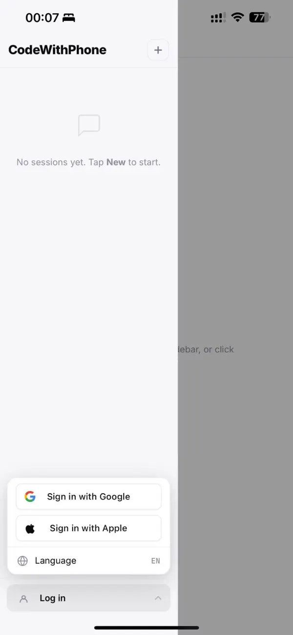 #5. CodeWithPhone (iOS) De: Shanghai Yijing Wanwu Intelligent Technology Co., Ltd.