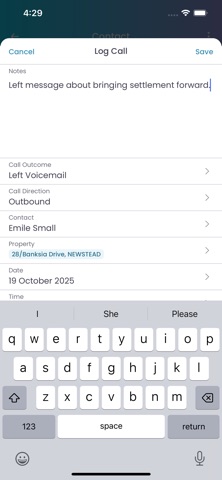 PropertyMe Grow CRM screenshot