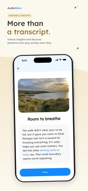 Audio Diary - AI voice journal screenshot 2