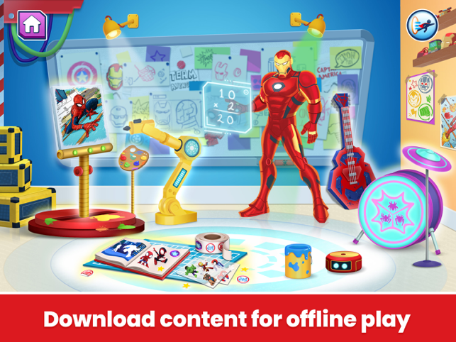 ‎Marvel HQ: Kids Super Hero Fun Screenshot