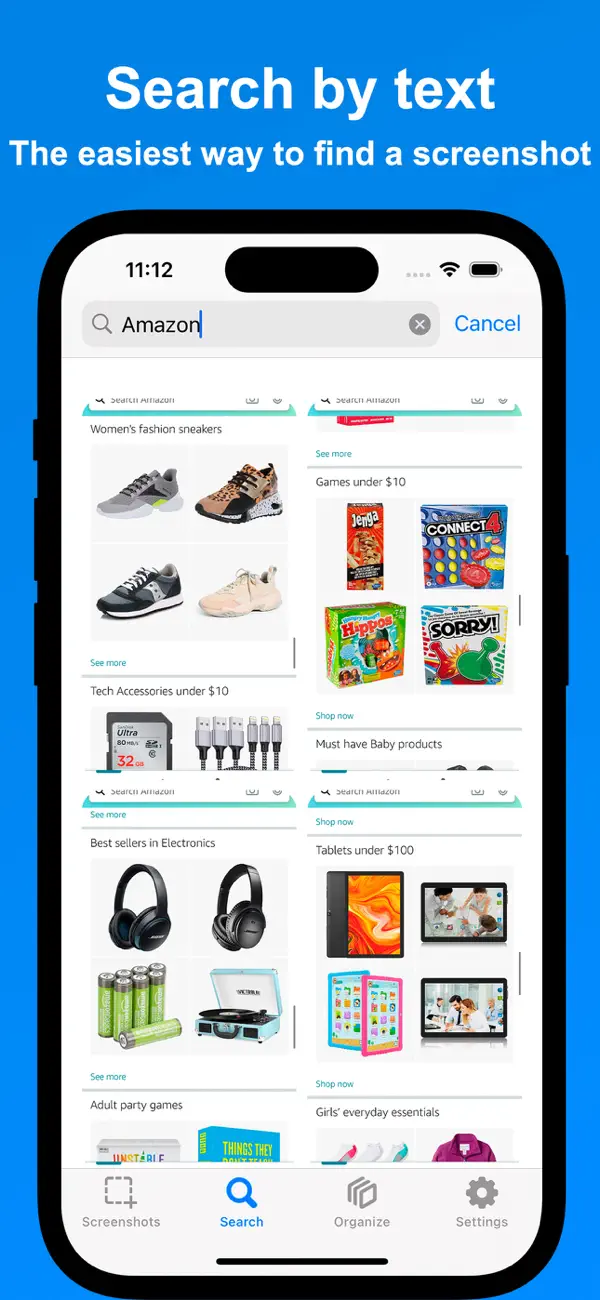 #2. Screenshot Manager - Organizer (iOS) Göre: Arthur Eduardo Skaetta Alvarez Desenvolvimento de Software LTDA.
