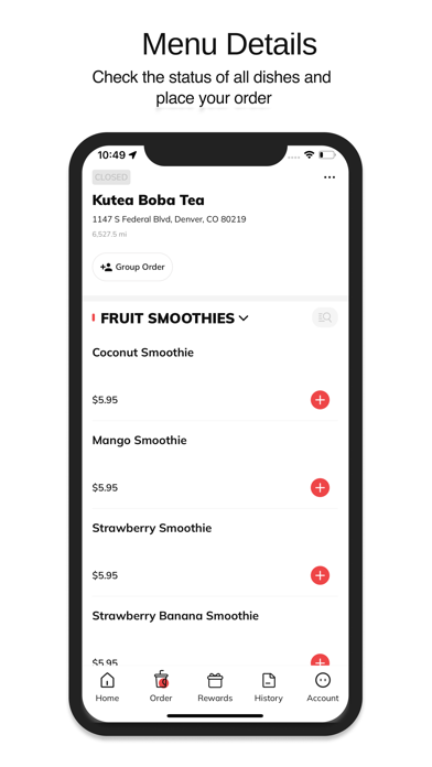 Kutea Boba Tea Screenshot