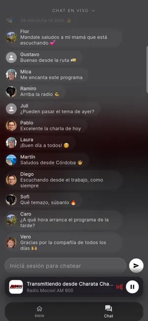 Radio Mocovi screenshot 3