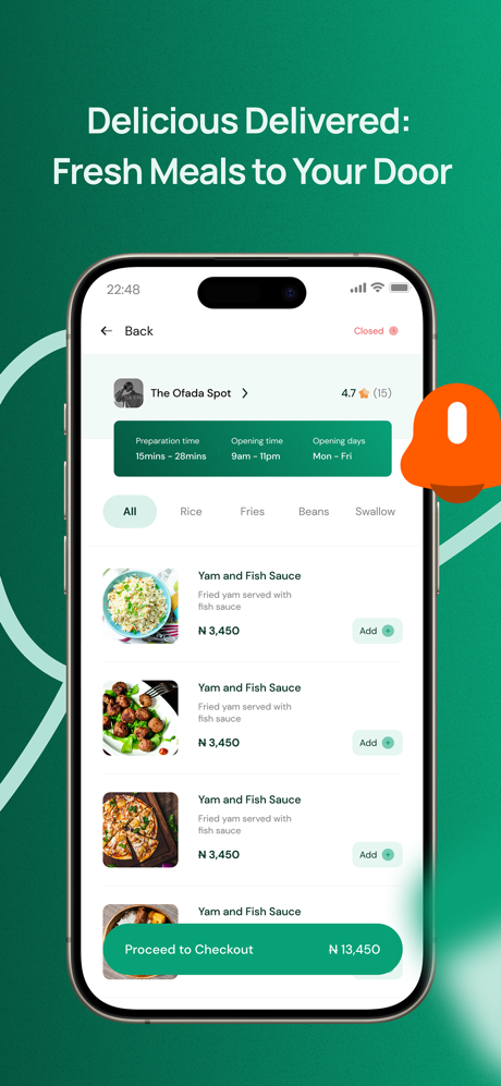 Homified | Food delivery screenshot 4