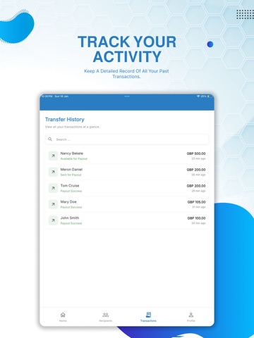 Red Sea Money Transfer iPad screenshot