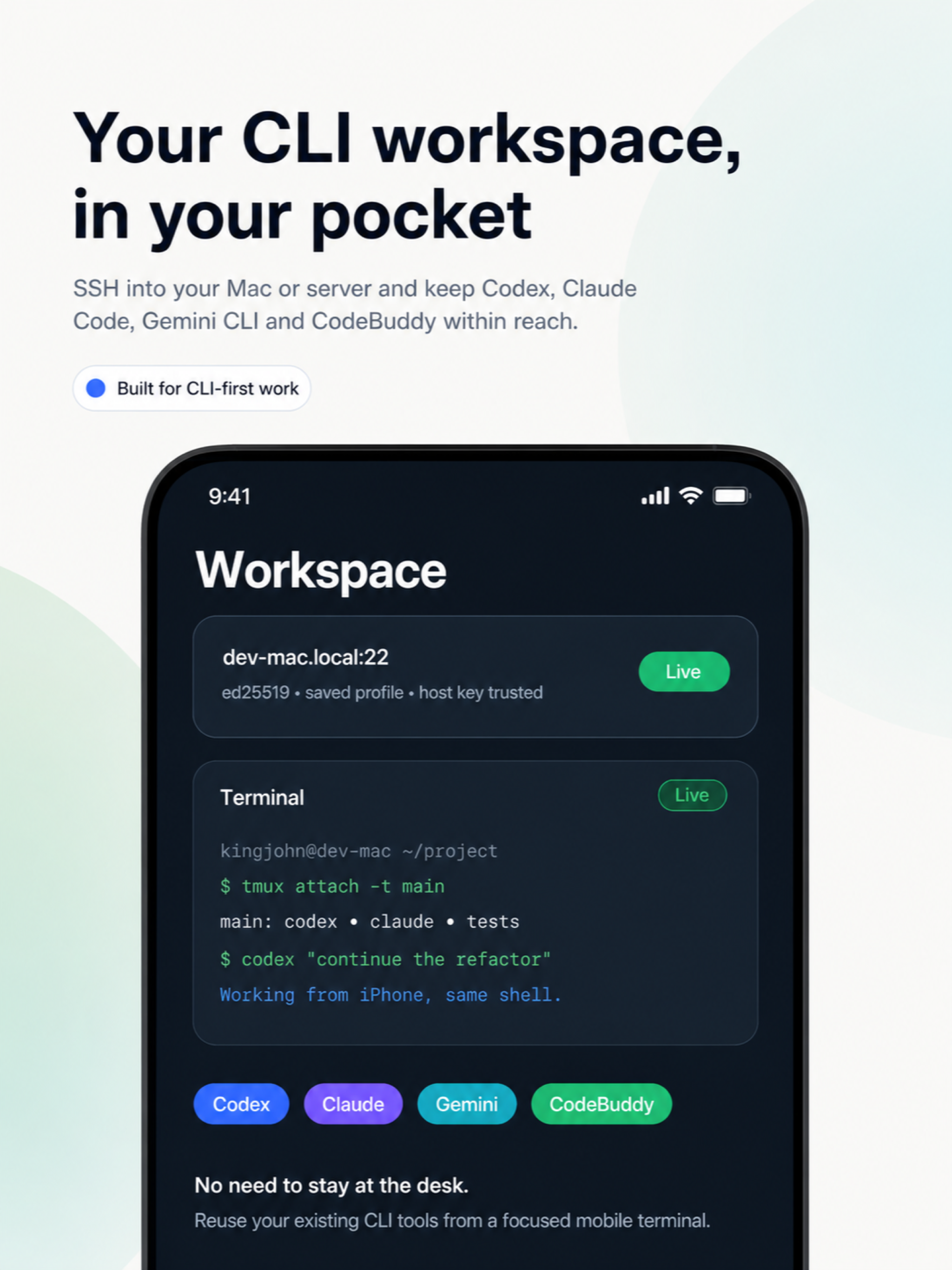 AirShell - Agent CLI in Pocket screenshot 5