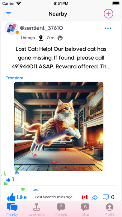 Nearby AI - GPT 4 Prompts Omni Screenshot