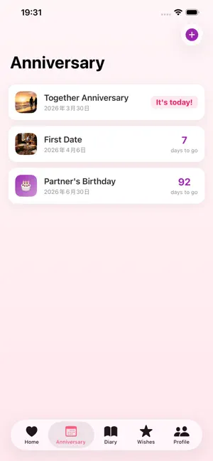 Together - Love Days screenshot 2