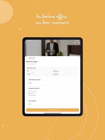 NestJob iPad screenshot