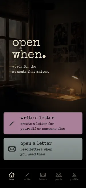 Open When: Letters for Later screenshot 1