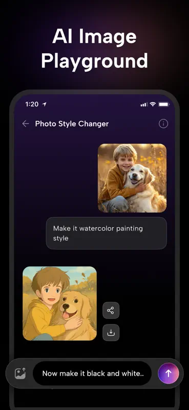Flux Kontext - AI Photo Editor screenshot 2 of 5