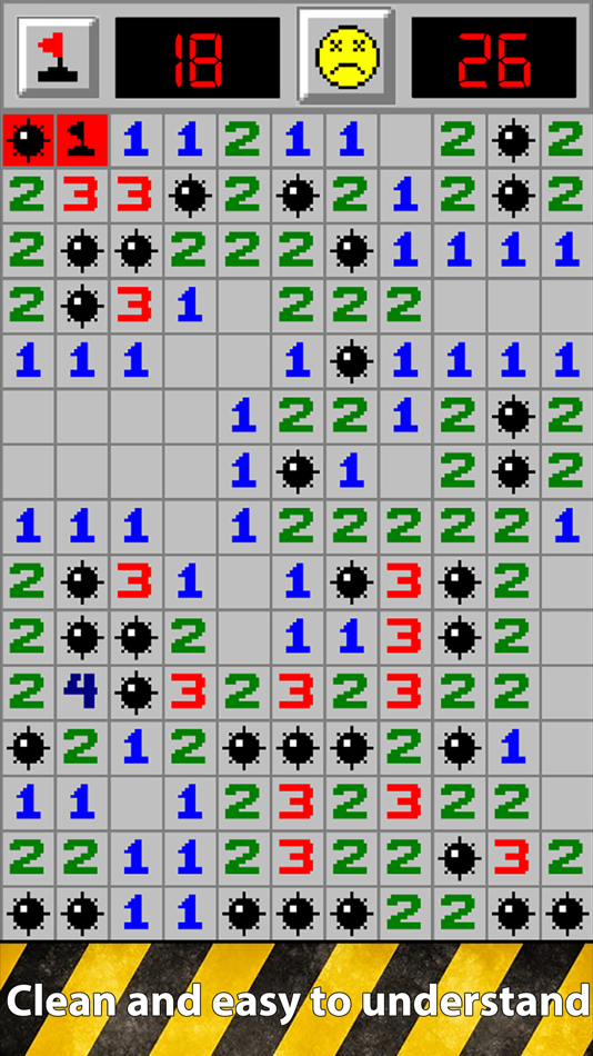 #5. Minesweeper - Classic Puzzle (iOS) Podle: Denis Ivanov