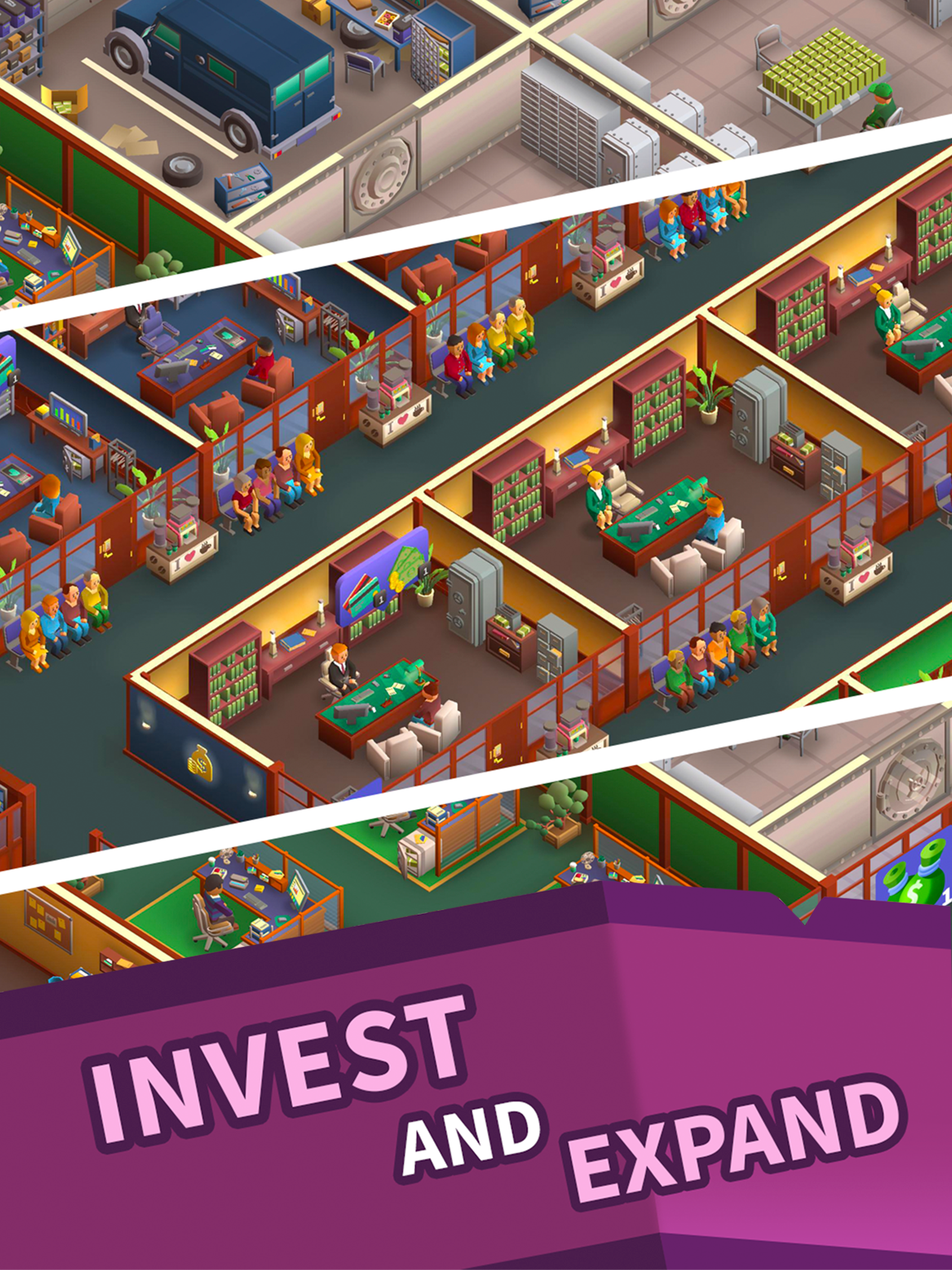Idle Bank Tycoon - Game Empire